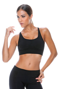 Control Body Sports Bra Nero Black