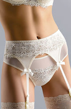 Load image into Gallery viewer, Gracya Jonquil Suspender Belt 139-P - White