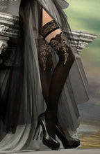 Load image into Gallery viewer, BALLERINA 220 HOLD UP LUREX - NERO (BLACK)
