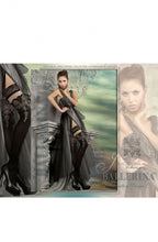 Load image into Gallery viewer, BALLERINA 220 HOLD UP LUREX - NERO (BLACK)