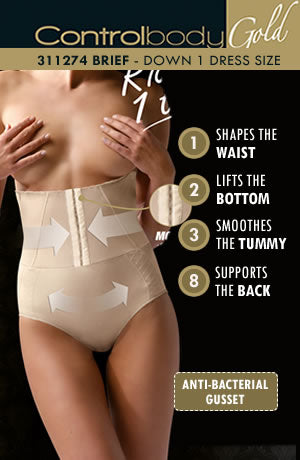 Control Body Corset Brief - Firm Support - Various