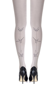 ZOHARA F369-LGB Light Grey Hosiery