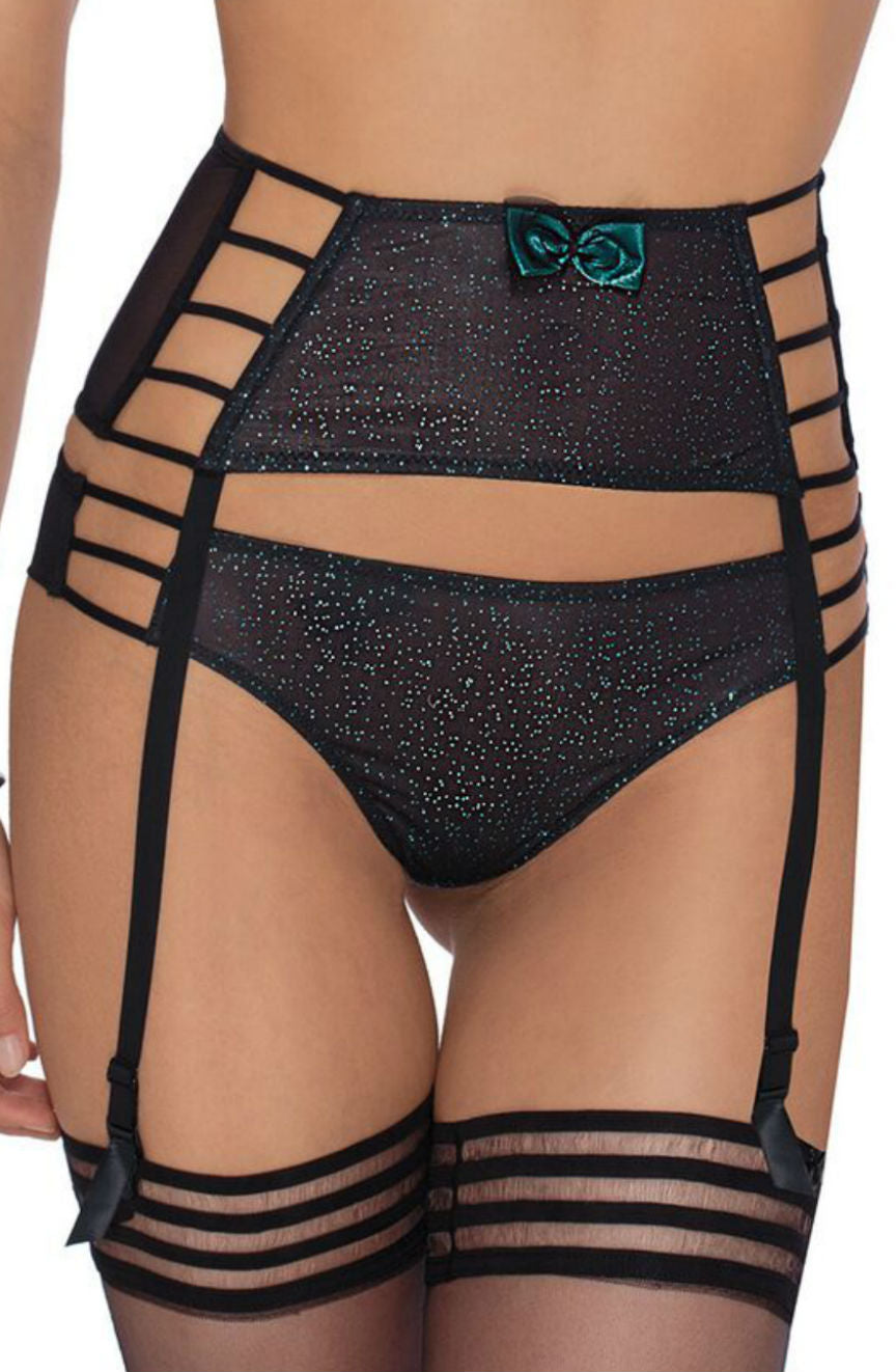  ROZA IIARIS SUSPENDER BELT BLACK