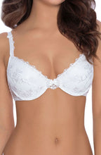 Load image into Gallery viewer,  ROZA KALISI PUSH UP BRA WHITE