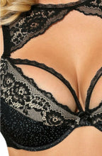 Load image into Gallery viewer, ROZA KENA PUSH UP BRA BLACK