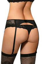 Load image into Gallery viewer, ROZA KENA THONG BLACK
