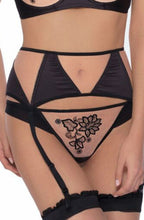 Load image into Gallery viewer, ROZA MEHENDI THONG BLACK