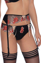 Load image into Gallery viewer,  ROZA NATALI SUSPENDER BELT BLACK