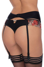 Load image into Gallery viewer, ROZA NATALI THONG BLACK 
