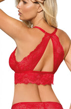 Load image into Gallery viewer, ROZA ZUZA HALF CORSET RED